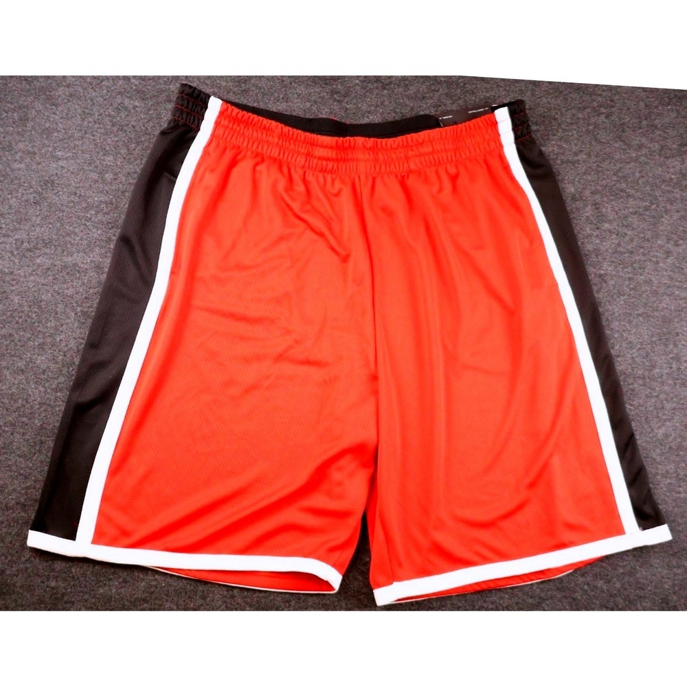 CSG Athletic Shorts Mens 3XL Red Black Active Mesh Training NWT